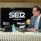 Mariano Rajoy, entrevistado por Pepa Bueno en la SER, este miércoles
