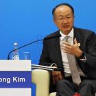 Jim Yong Kim, este sábado en la cumbre del G-20.