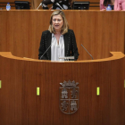 Pilar del Olmo, consejera de Economía y Hacienda. R. GARCÍA