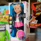 La muñeca que habla Mi Amiga Cayla, en una juguetería de Londres.