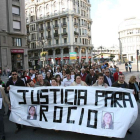 Una manifestación promovida por la familia de la víctima. RAMIRO