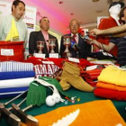 Calos Cueto, Alfredo Martínez Adam-™s y Ángel Millán ayer, en la presentación del torneo.