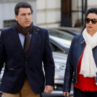 El empresario David Marjaliza a su llegada a la Audiencia.
