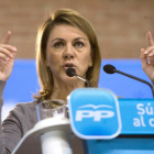 La presidenta de Castilla-La Mancha, De Cospedal.