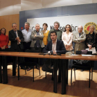 Declaración firmada ayer en Madrid por los partidos que apoyan el cierre de Garoña.