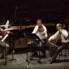 La Orquesta Ibérica Ensemble, que ofrece hoy un concierto en el Auditorio Ángel Barja.