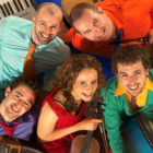 Los jóvenes componentes de este gran grupo irlandés.