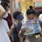 Turistas chinos en la capital tailandesa, Bangkok. NARONG SANGNAK