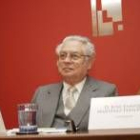 El poeta leonés Eugenio de Nora, en una imagen de archivo