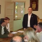 José Carlos de Marco, durante su toma de posesión como alcalde de Sabero