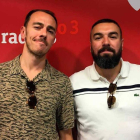 Los humoristas Alberto Casado y Rober Bodegas. RNE