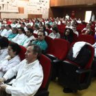 Médicos del hospital de León en una foto de archivo.