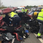 Una imagen del accidente.