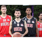 Jorge Calvo, con el número nueve en su camiseta, acumula ya cuatro títulos en Inglaterra con los Leicester Riders donde ejerce como uno de los capitanes.