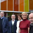 Bruno Marcos, Manuel Olveira, Helena Tatay, Ellen Blumenstein y Alberto Martín Expósito