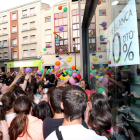 La suelta de globos fue el acto más multitudinario. ANA F. BARREDO