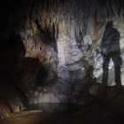 Vista interior de la cueva. JESÚS F. SALVADORES