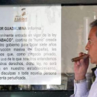 El Asador de Guadalmina de Marbella anuncia que no aplicará la nueva Ley antitabaco.