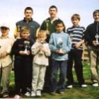 Los vencedores del Torneo posan con sus trofeos