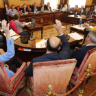 El PP y Ciudadanos votaron ayer en contra de la peatonalización de Ordoño II. RAMIRO