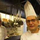 Miguel Estrada y Manuel Mella, responsables de la cocina del hotel Alfonso V.
