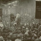 Escena de la Revolución de 1917.