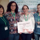 Enfermeras de la UCI premiadas en el congreso de Soria. DL