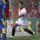 Ben Yedder cerró el marcador para el Sevilla. MUÑOZ