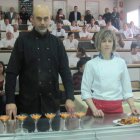 La promoción de la gastronomía lenesa con los aprendices de cocina.