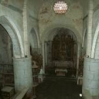 Interior de la iglesia del monasterio de San Pedro de Montes, la parte mejor conservada del conjunto