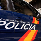 Vehículo de la Policía Nacional.