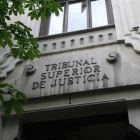Fachada del Tribunal Superior de Justicia de Madrid.