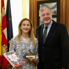 Antonio Silván con Coral Rodríguez Ordás