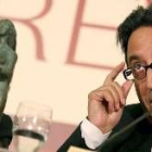 Imagen de José Carlos Somoza en la noche de la entrega del premio