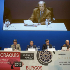 Imagen de la inauguración del congreso, ayer, en Burgos.
