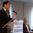 El consejero, en su intervención en el acto.