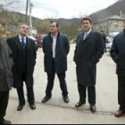 Los responsables del Ayuntamiento ponferradino se acercaron ayer a Rimor para revisar la nueva red
