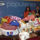 María Teresa González y Francisco Gómez antes del reparto