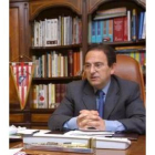 Luis Aznar, en su antiguo despacho de delegado territorial de la Junta