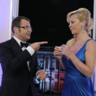 Jorge Javier Vázquez y Belén Esteban, en su retransmisión de las campanadas.