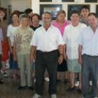 En la imagen, varios miembros de la asociación cultural de Vallecillo