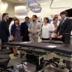 El presidente de la Generalitat asistió a la inauguración de la ampliación del Hospital del Mar. T. ALBIR