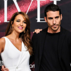 Paula Echevarria y Miguel Ángel Silvestre, protagonistas de 'Velvet', en la presentación del final de la serie de Antena 3.