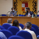La comisión se celebró ayer en La Robla. FERNANDO OTERO