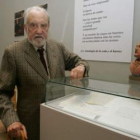 Antonio Pereira, durante un homenaje del IEB.