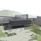 Imagen del proyecto del Parador de Villablino que nunca llegó a ejecutarse. DL
