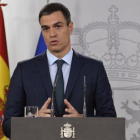 Pedro Sánchez comparece para dar un ultimátim a Nicolás Maduro.