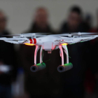 Imagen de uno de los drones usados en León.