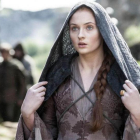 La actriz británica Sophie Turner, como Sansa Stark, en la serie 'Juego de tronos'.