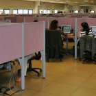 Interior de las instalaciones centrales de Telemark en Onzonilla, sede corporativa de la multinacional.